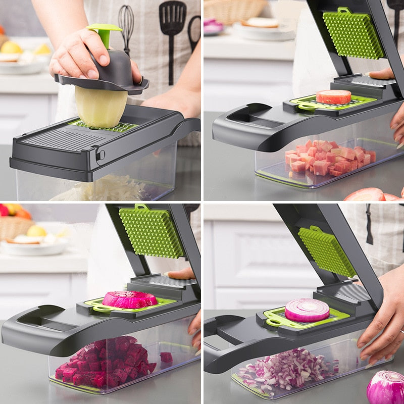 Mandolin Cutter With Which It Will Facilitate Food Preparation - Height Kitchen