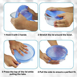 Silicone Stretch Lids - Height Kitchen