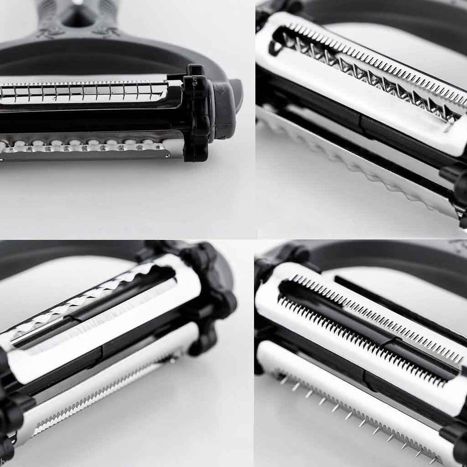 360° Vegetable Peeler With Which You Will Save Time And Effort. - Height Kitchen