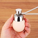 Ossayi Metal Egg Scissors Egg Topper Cutter Shell Opener Stainless Steel Boiled Raw Egg Open Creative Kitchen Tools Set - Height Kitchen