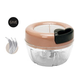 Manual Food Chopper With More Space To Fit More Food - Height Kitchen