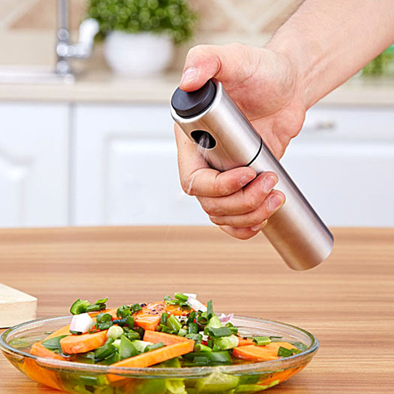 Stainless Steel Olive Oil Spray Bottle - Height Kitchen