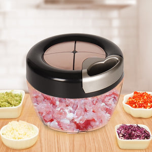The manual Food Chopper Allows You To Slice Your Food In Less Time. - Height Kitchen