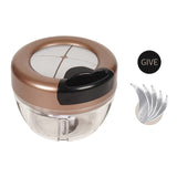 The manual Food Chopper Allows You To Slice Your Food In Less Time. - Height Kitchen