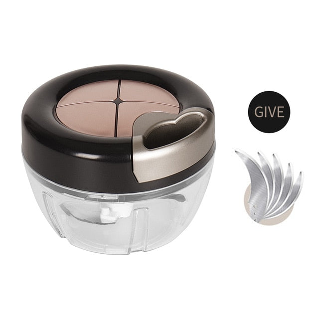 The manual Food Chopper Allows You To Slice Your Food In Less Time. - Height Kitchen