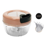 The manual Food Chopper Allows You To Slice Your Food In Less Time. - Height Kitchen